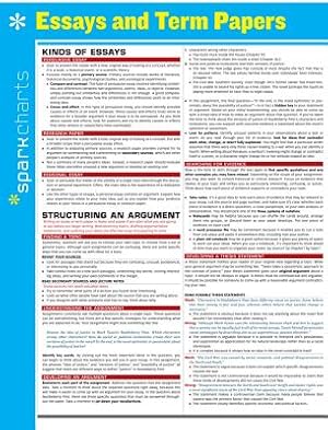 Seller image for Essays and Term Papers (Poster) for sale by BargainBookStores