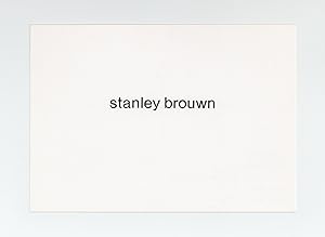 Exhibition postcard: stanley brouwn (20 February-20 March 1981)