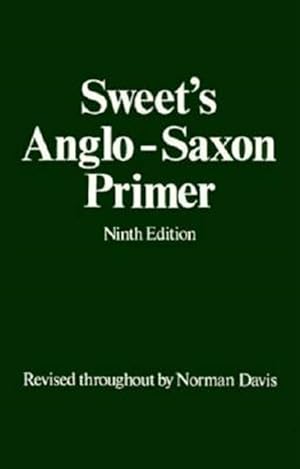 Seller image for Anglo-saxon Primer for sale by GreatBookPricesUK