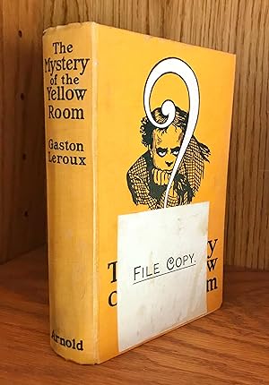 THE MYSTERY OF THE YELLOW ROOM (Publisher's File Copy)