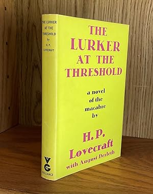THE LURKER AT THE THRESHOLD (First U. K. Edition, INSCRIBED)