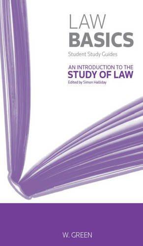 Bild des Verkufers fr An Introduction to the Study of Law zum Verkauf von WeBuyBooks