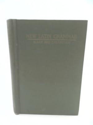 Seller image for New Latin Grammar for sale by ThriftBooksVintage