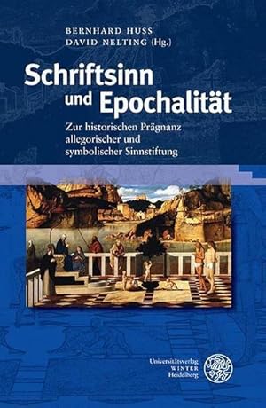 Bild des Verkufers fr Schriftsinn und Epochalitt zum Verkauf von Rheinberg-Buch Andreas Meier eK