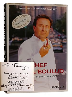 CHEF DANIEL BOULUD Cooking in New York City Signed