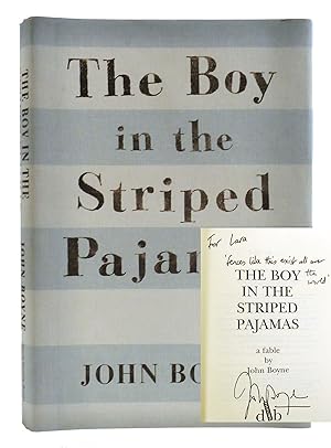 Bild des Verkufers fr THE BOY IN THE STRIPED PAJAMAS Signed zum Verkauf von Rare Book Cellar