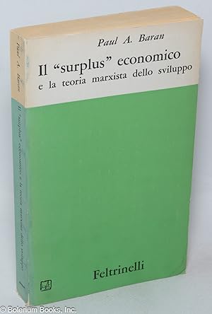 Il "surplus" economico e la teoria marxista dello sviluppo