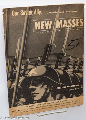 Seller image for New Masses: Vol. 43 No. 12, June 23, 1942; Our Soviet Ally: Its Army - Its People - Its Leaders; Special Issue: One Year of Heroism for sale by Bolerium Books Inc.