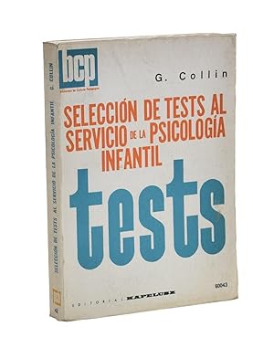Immagine del venditore per SELECCIN DE TESTS AL SERVICIO DE LA PSICOLOGA INFANTIL venduto da Librera Monogatari