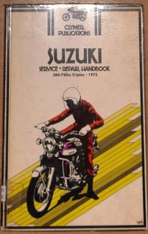 Bild des Verkufers fr Suzuki service-repair handbook, 380-750cc triples, 1972-1975 zum Verkauf von WeBuyBooks