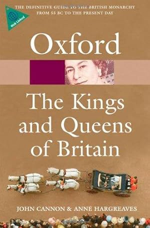 Seller image for The Kings and Queens of Britain n/e (Oxford Quick Reference) for sale by WeBuyBooks