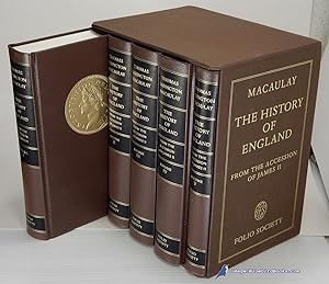 The History of England from the Accession of James II (Five Volume Set in Shared Slipcase)