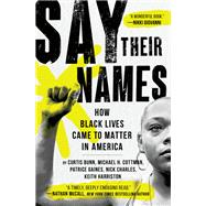 Seller image for Say Their Names How Black Lives Came to Matter in America for sale by eCampus