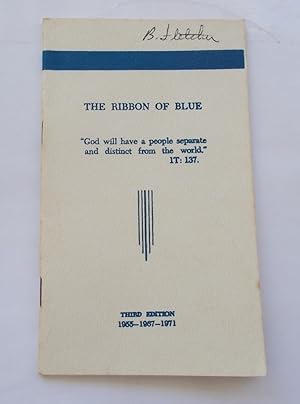 The Ribbon of Blue (Previously Entitled "The Christian's Dress")