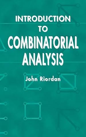 Seller image for Introduction to Combinatorial Analysis for sale by GreatBookPrices