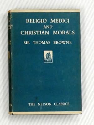 Bild des Verkufers fr Religio Medici and Christian Morals zum Verkauf von Adelaide Booksellers