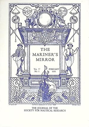 Seller image for The Mariner's Mirror. The Journal of the Society for Nautical Research. Volume 77. No 1 February 1991 for sale by Barter Books Ltd