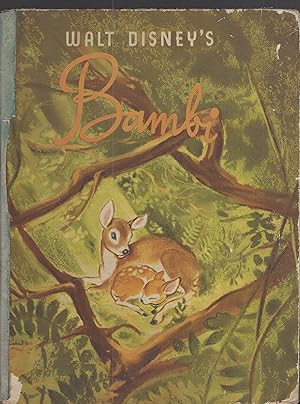 Walt Disney's Bambi Adapted from the Novel by Felix Salten.