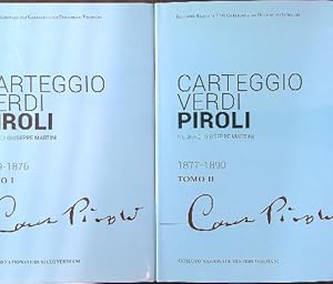 Carteggio Verdi - Piroli 2 voll.