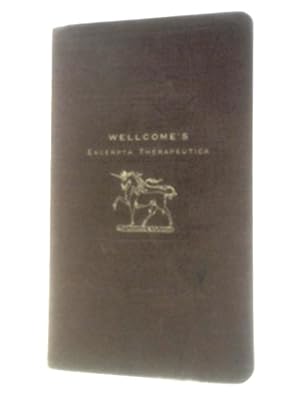 Imagen del vendedor de Wellcome's Excerpta Therapeutica 1933 a la venta por World of Rare Books