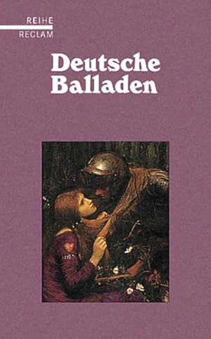 Bild des Verkufers fr Deutsche Balladen: (Reihe Reclam) zum Verkauf von Modernes Antiquariat - bodo e.V.