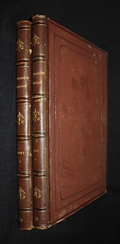 Seller image for Le monde illustr, journal hebdomadaire, 1867, tomes XX et XXI, anne complte for sale by Abraxas-libris