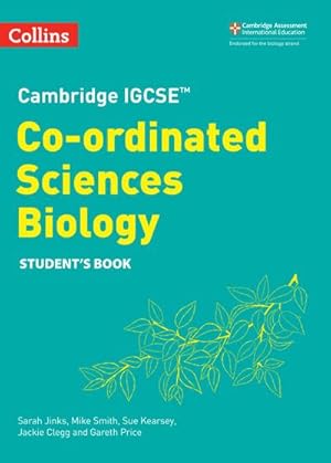 Bild des Verkufers fr Cambridge Igcse(tm) Co-Ordinated Sciences Biology Student's Book zum Verkauf von AHA-BUCH GmbH