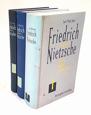 Seller image for Friedrich Nietzsche. Biographie. 3 Bnde (komplett). for sale by Antiquariat Dennis R. Plummer