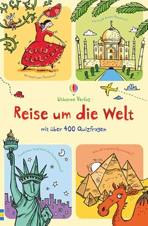 Imagen del vendedor de Reise um die Welt: mit ber 400 Quizfragen (Usborne Knobelbcher) a la venta por Gerald Wollermann