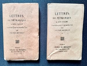 Lettres de Pétrarque à son frère -