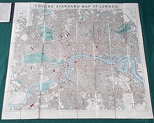 Collins' Standard Map of London [ Large Coloured Map ]