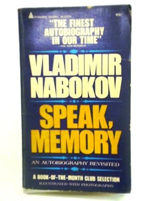Bild des Verkufers fr Speak, Memory: An Autobiography Revisited zum Verkauf von World of Rare Books