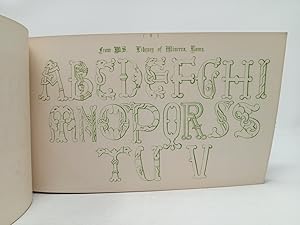 Bild des Verkufers fr The Book of Ornamental Alphabets, Ancient and Mediaeval, From the Eighth Century, With Numerals. Including Gothic, Church Text, Large and Small, German Arabesque, Initials for Illumination, Monograms, Crosses, &c. For the use of Architectural and Engineering Draughtsmen, Masons, Decorative Painters, Lithographers, Engravers, Carvers, &c. zum Verkauf von ROBIN SUMMERS BOOKS LTD
