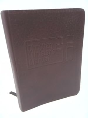 Bild des Verkufers fr Christian Minister's Manual zum Verkauf von ThriftBooksVintage
