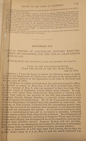 Appendix OO. Report of the Chief of Engineers Appendix OO. Annual Report of Lieutenant Edward Mag...