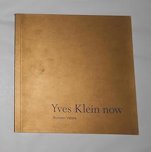 Seller image for Yves Klein Now - Sixteen Views (Hayward Gallery, London 9 February - 23 April 1995) for sale by David Bunnett Books