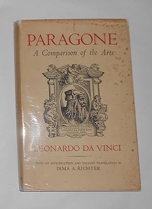 Seller image for Paragone - A Comparison of the Arts for sale by David Bunnett Books