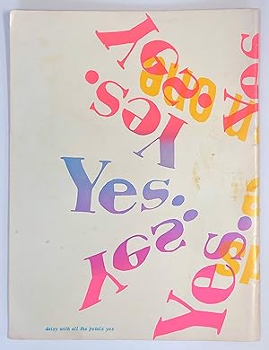 SISTER MARY CORITA KENT Original 1966 Promotional Monograph DAISY WITH ALL THE PETALS YES / Two H...