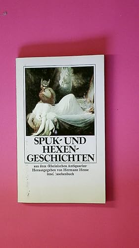 Bild des Verkufers fr SPUK- UND HEXENGESCHICHTEN. aus d. Rheinischen Antiquarius zum Verkauf von Butterfly Books GmbH & Co. KG