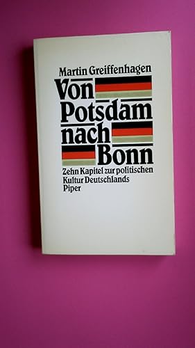 Bild des Verkufers fr VON POTSDAM NACH BONN. 10 Kapitel zur polit. Kultur Deutschlands zum Verkauf von Butterfly Books GmbH & Co. KG