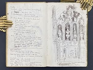 NEO-ROMANTIC LANDSCAPES, ENGLISH CHURCHES & ARCHITECTURE IN A WARTIME SKETCHBOOK