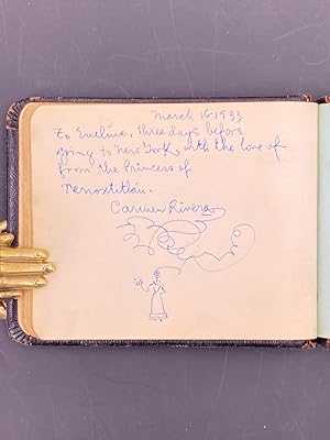 FRIDA KAHLO & DIEGO RIVERA IN DETROIT Evelyn Cohen's Notebook with Drawings by Kahlo and Rivera