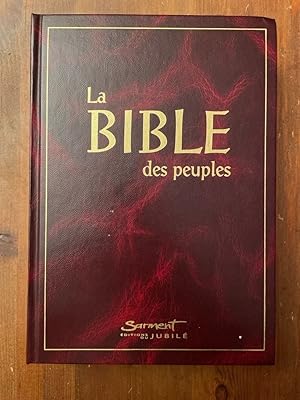 Seller image for La Bible des peuples for sale by Librairie des Possibles