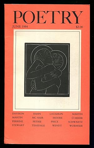 Immagine del venditore per Poetry - Vol. CXLIV, No. 3, June 1984 venduto da Between the Covers-Rare Books, Inc. ABAA