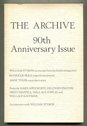 Bild des Verkufers fr The Archive (Vol. 89, No. 2, Spring 1977) zum Verkauf von Between the Covers-Rare Books, Inc. ABAA