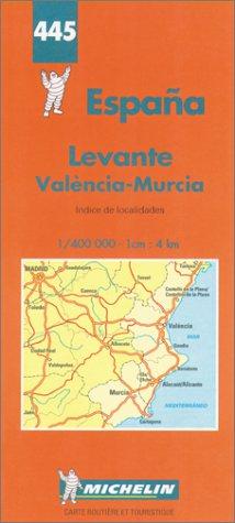 Seller image for Central and Eastern Spain: No.445 (Michelin Maps) for sale by WeBuyBooks