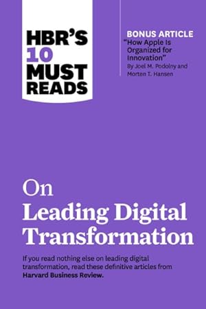 Seller image for Hbr's 10 Must Reads on Leading Digital Transformation for sale by GreatBookPrices