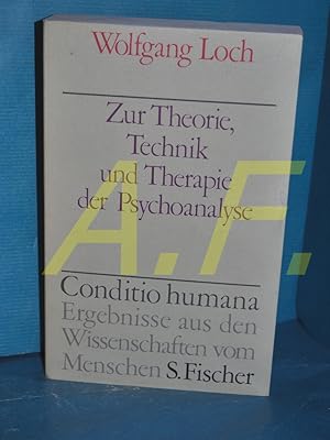 Bild des Verkufers fr Zur Theorie, Technik und Therapie der Psychoanalyse Conditio humana zum Verkauf von Antiquarische Fundgrube e.U.