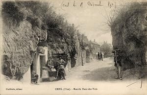 Ansichtskarte / Postkarte Creil Oise, Rue du Haut des Tufs