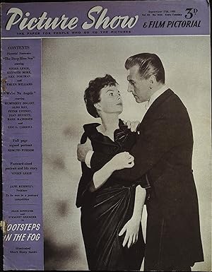 Picture Show Magazine September 17, 1955 Jean Simmons & Stewart Granger!